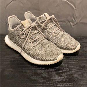 Gray Women’s 6.5 adidas Tubular Shadow shoes